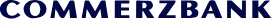 Commerzbank Logo in Blau, deutsche Bank, Finanzinstitut, Vertrauen, modern, professionell, Deutschland.