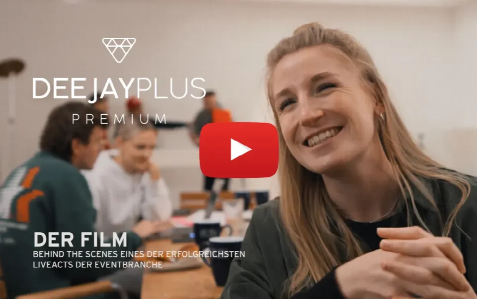 Deejayplus Premium: Behind-the-Scenes des erfolgreichen Eventfilms im Musik- und DJ-Bereich.