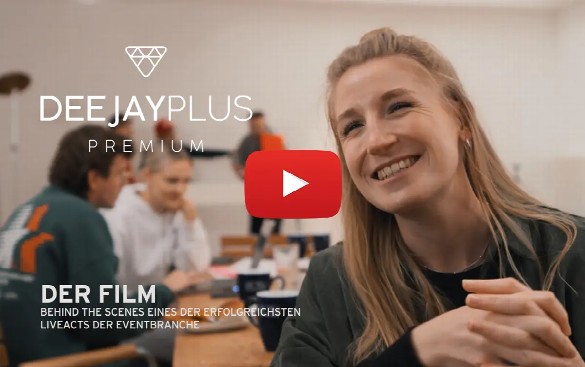 Deejayplus Premium: Behind-the-Scenes des erfolgreichen Eventfilms im Musik- und DJ-Bereich.